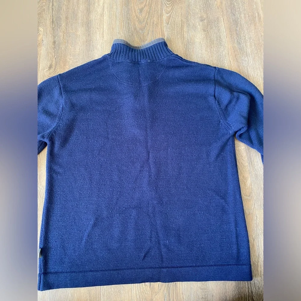 The North Face A5 series, 1/4 zip, wool blend pullover, size medium,